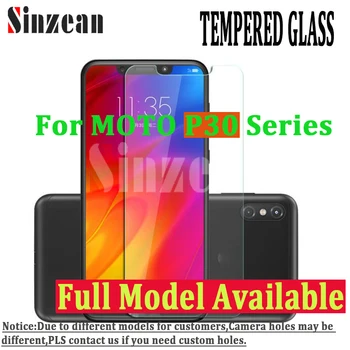 

Sinzean 100pcs For MOTO P30 NOTE/P30 PLAY Clear Tempered Glass For MOTO P30 screen protector with retail box 0.3mm 2.5D 9H