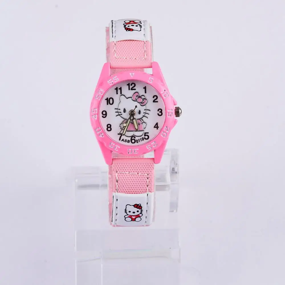 

Women's Watches Casual Quartz Watch Fashion Ladies Girls Wristwatch Lovely Cartoon Cat Clock Female Kids Children reloj mujer