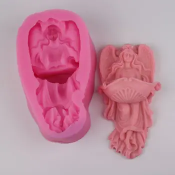 

BH023 Angel wing modelling silicone mold cake decoration soap s