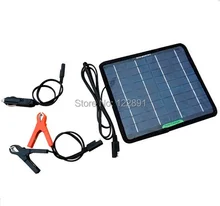 BUHESHUI 5W 18V Portable Solar Panel Charger For 12V Battery Car Boat Motor Car Charger Free Shipping