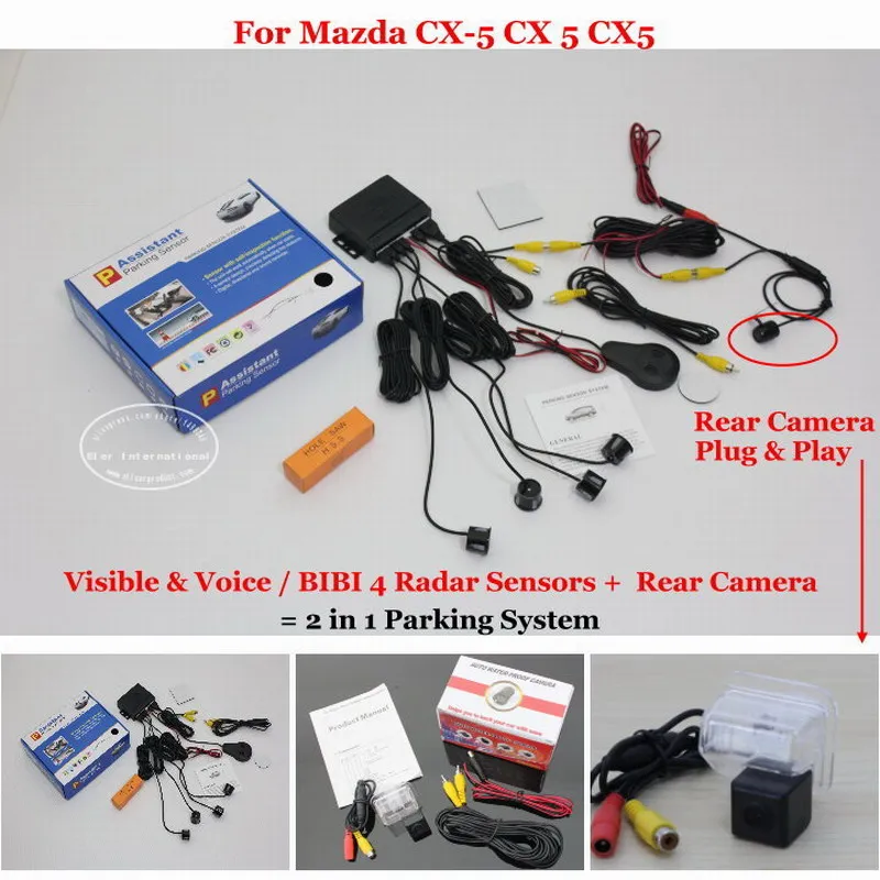 Liislee For Mazda CX 5 CX 5 CX5 Car Parking Sensors Rear View font b Camera