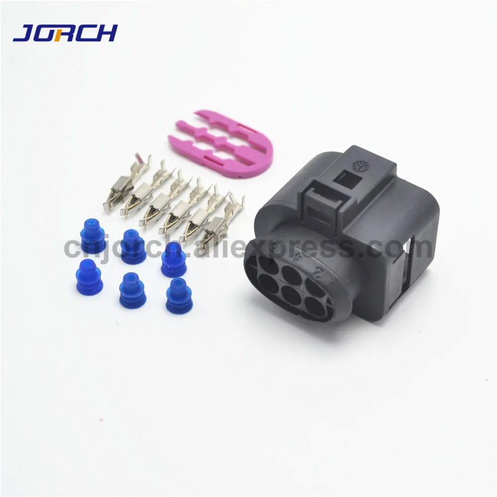 conjuntos de pinos plug lsu conector do sensor de oxigênio prova água para vw audi passat