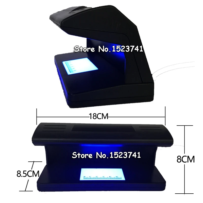 Детектор поддельных денег Ультрафиолетовое UV купюру, детектор машины кованые деньги тестер поддельные полимерная банка Внимание Checker