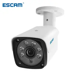 ESCAM QH002 ip-камера HD 1080 P Onvif H.265 P2P наружная IP66 Водонепроницаемая ИК-пуля с умным анализом функция безопасности