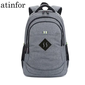 

Reflective Stripe Men Backpack 15.6 inch Laptop Bags Water Resistant Oxford Bagpack Middle School Student Bookbag for Boys