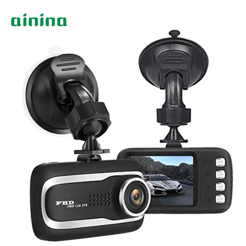 Автомобильный видеорегистратор 2 дюйма IPS 1080p Ainina 108 G датчик циклическая запись