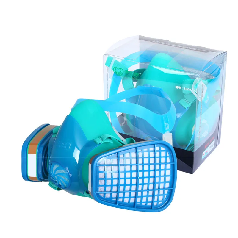 Anti Dust Gas Mask Half Face Respirator Anti Organic Vapor Benzene PM2.5 Anti Gas Multi purpose