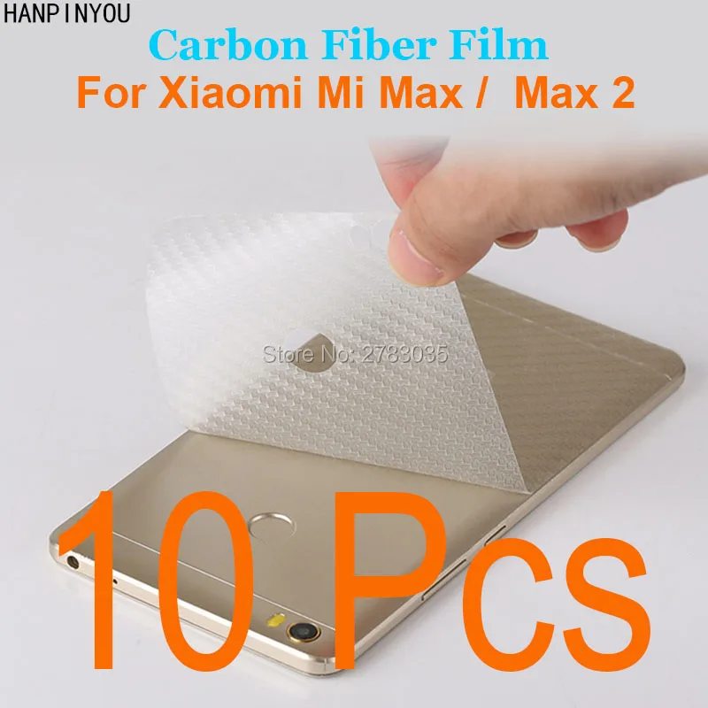 10 шт./лот для Xiaomi Mi Max/Max 2 max2 6 44 &quotпрочная 3D прозрачная защитная пленка задней