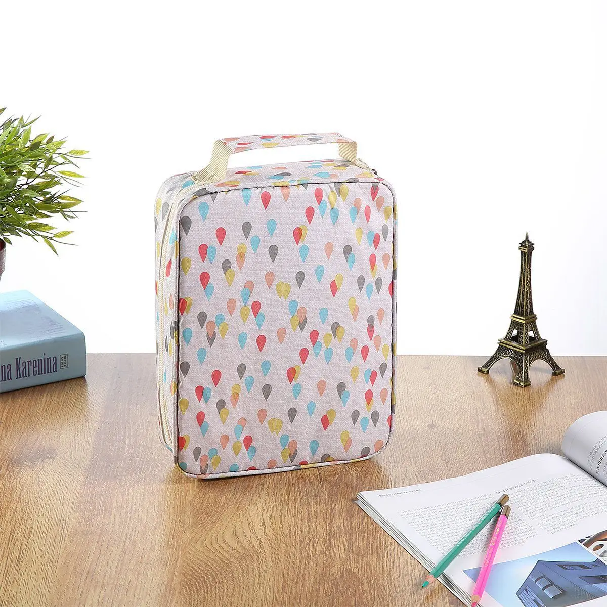 

150 Slots Colored Pencils Universal Pencil Bag Pen Case School Stationery PencilCase Drawing Painting Storage Pouch Pencil Box