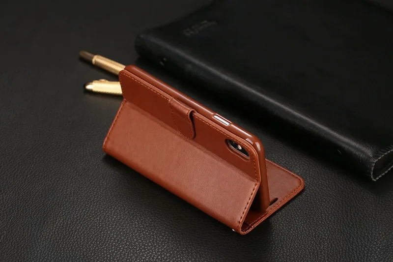 Роскошный кожаный флип-чехол для iphone 11 Pro x xr xs max 6 6s 7 p 8 plus 5 s e Funda Etui защитный чехол для телефона