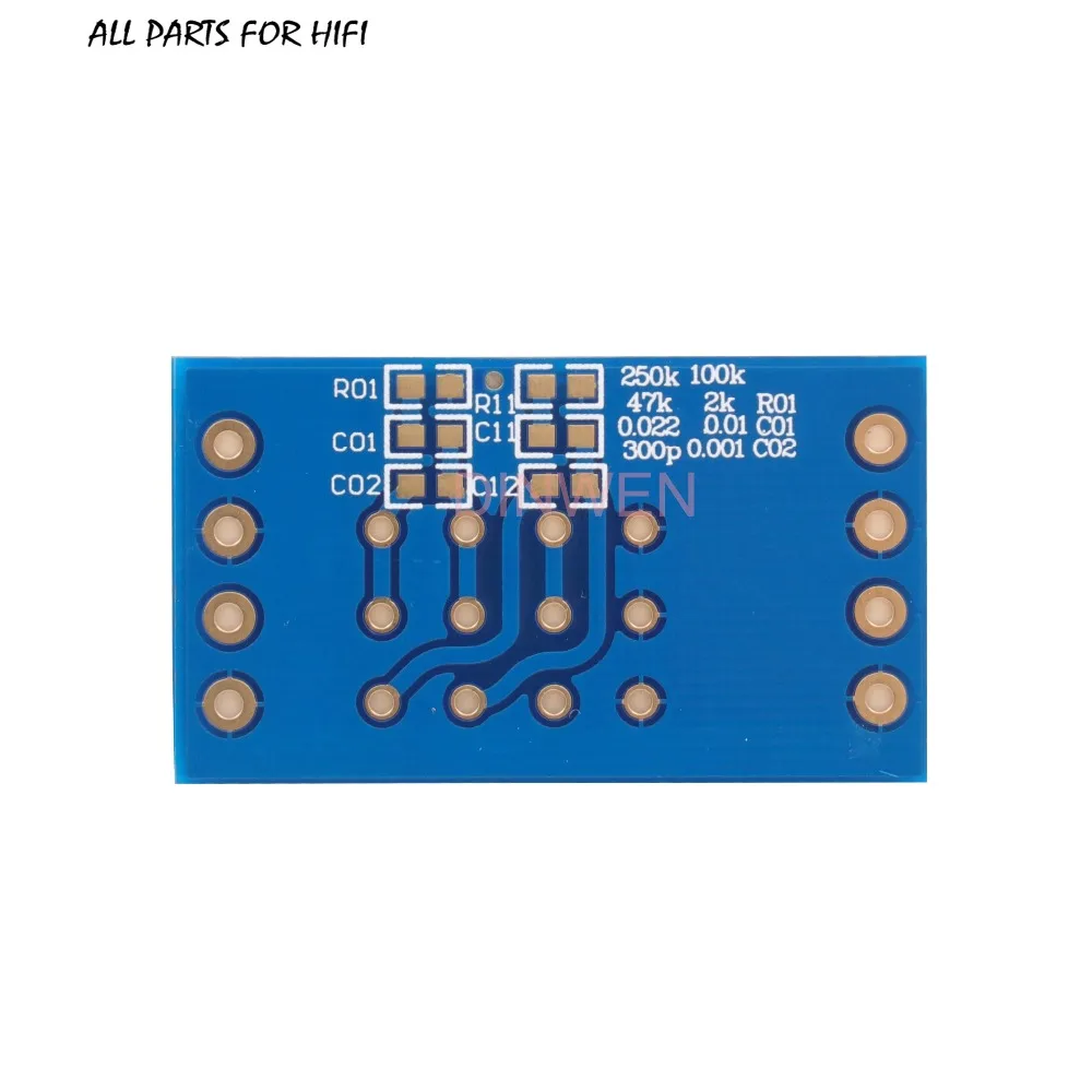 Двусторонняя фрижесткая печатная плата для ALPS RK16 RK27 потенциометры громкости Hi Fi