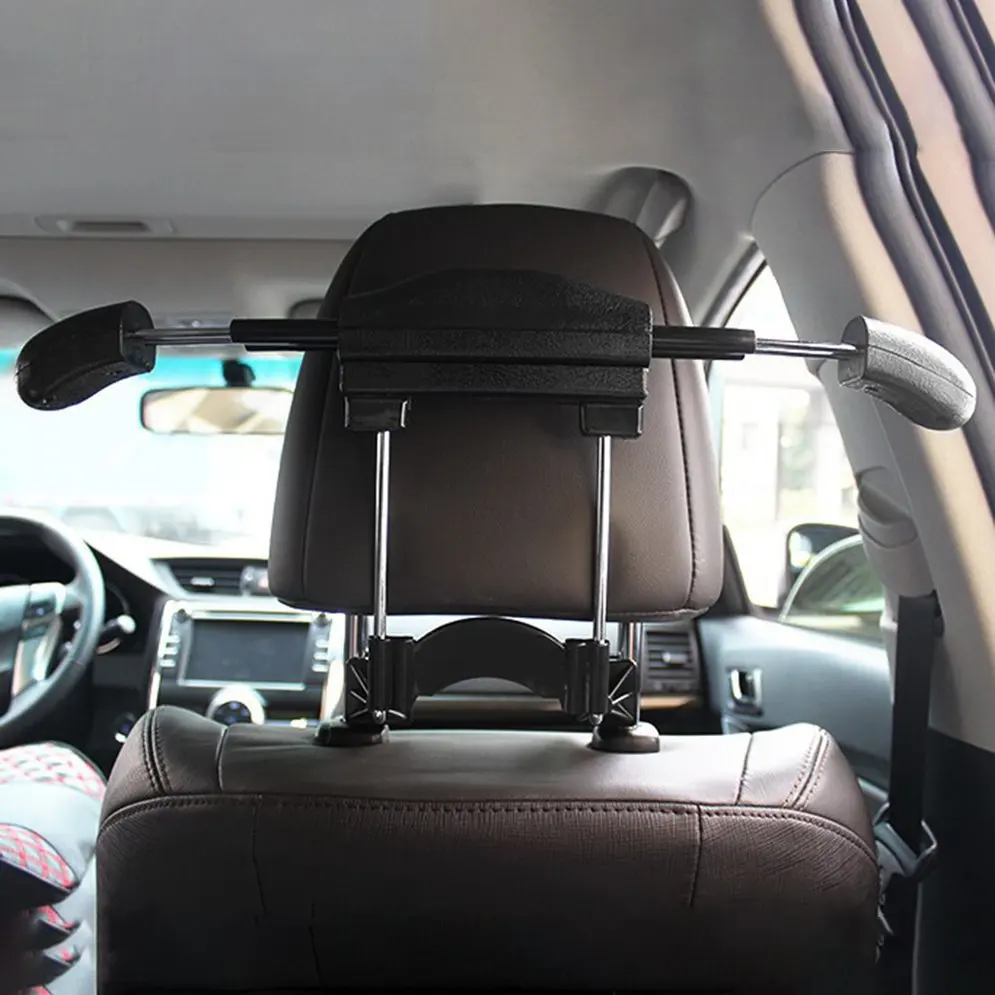 

Mini Car Clothes Hanger Durable Clothes Rack Coat Hanger Extension-type Car Use Hanger Car Accessory Easy Installation