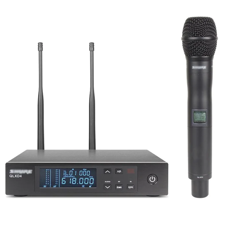 Top Quality! QLXD24 / QLXD2 QLXD4 Cordless MIC UHF Professional