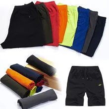 LetsKeep мужские летние мужские шорты кэжуал тонкие укороченные штаны с эластичной резинкой на Шорты со шнурком M-5XL разноцветный, A202