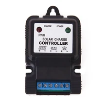 Solar Charger Controller 3A 6V 12V 3.7V 7.4V 11.1V 12.8V Li-ion Lithium 18650 LiFePO4 Lead acid Battery charger Regulators