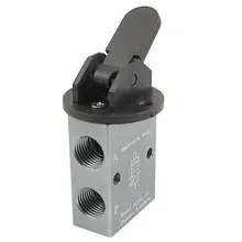 S3HL-08, 2 положения, 3 способа ручного управления, пневматический S3HL-06 S3HL-M5, механический клапан