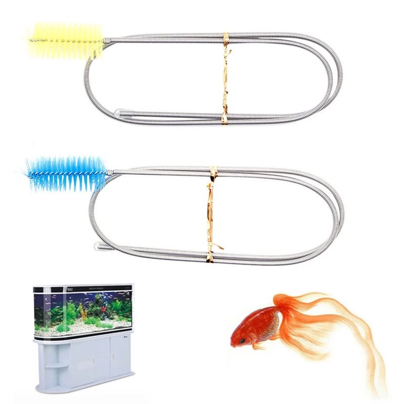 

Tube Cleaning Brush One/Double Ended Aquarium Filter Pump Pipe Hose Flexible