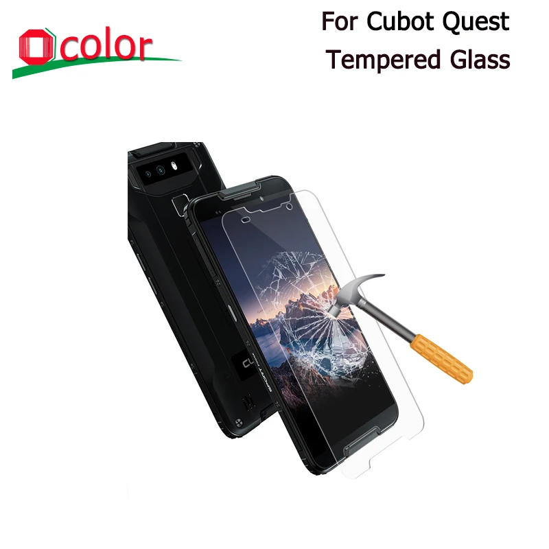 Ocolor для Cubot Quest закаленное стекло 5 дюйма ультратонкое Переднее Защита экрана