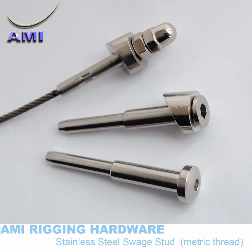swage stud 3mm M6 53MM 5