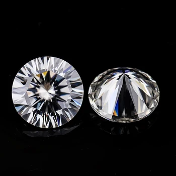 

GH color 6.5mm 1ct carat moissanites loose stones in cutting 16 hearts and 16 arrows for jewelry making