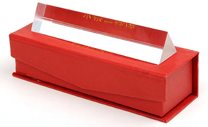  5 10 15 18 20cm Gift Children Student Educational Physics Triple Glass Triangular Physics Prism Spe - 32915460093