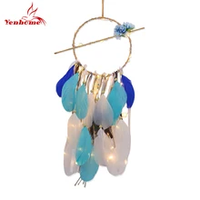 2 Meter 20LEDs LED Strip Girl Room Bell Feather Beads Bedroom Romantic Dream Catcher Wall Hanging Home Decor Dreamcatcher Light 2 Meter 20LEDs LED Strip Girl Room Bell Feather Beads Bedroom Romantic Dream Catcher Wall Hanging Home Decor Dreamcatcher Light