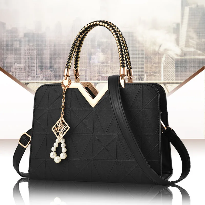 Новая летняя женская сумка для дам, карман для телефона на молнии, женские сумки с клапаном, знаменитые кожаные женские сумки через плечо(черные
