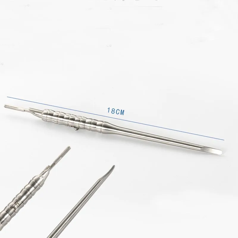 

Stainless steel automatic disassembly surgical shank Single-head detachable peeling beauty equipment tool