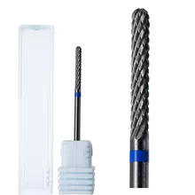 Высококачественные карбидные сверла Нано покрытие ногтей сверла металлические сверла маникюр педикюр электрические аксессуары для ногтей
