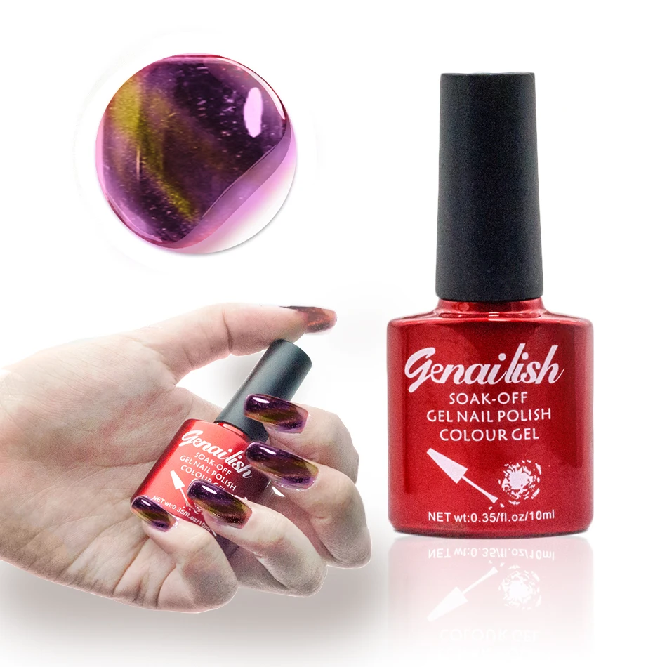 36 Colors Magnetic Cat Eye Gel Nail Gel Polish Long-lasting  UV Fingernail Gel Soak-off LED UV  Color Gel Varnish 10ML/PCS-NK2