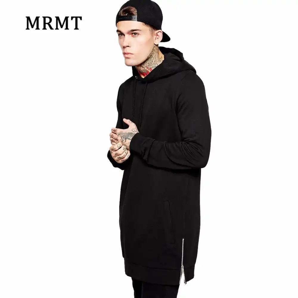 MRMT sudaderas con capucha Extra largas para hombre, ropa negra, Sudadera  con capucha, cremallera, larga, 2020|long black hoodie|extra long  hoodiesblack hoodie - AliExpress