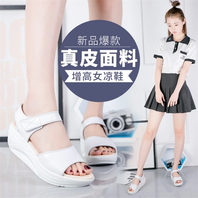 Женские сандалии лето 2019 Новая женская обувь женские удобные босоножки на