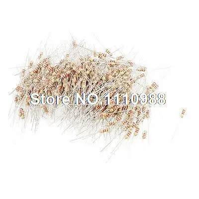 500 x Axial Metal Film Resistors Resistance 2.2K Ohm 1/4W Watt 5% | Обустройство дома