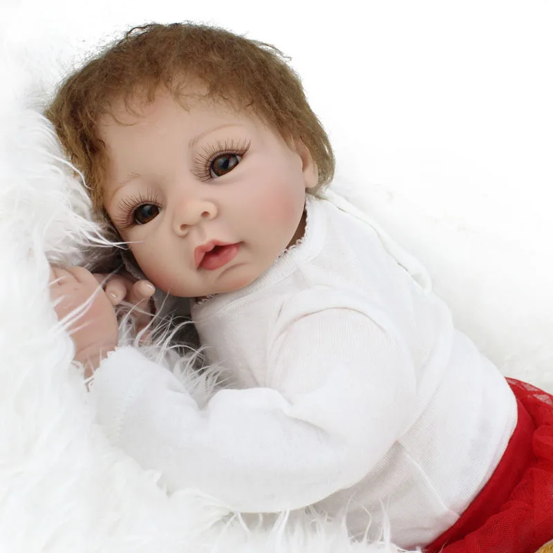 NPKDOLL Baby Reborn настоящий новорожденный мягкий силиконовый Reborn Baby Dolls подарки на день рождения модные мягкие куклы игрушки
