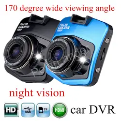 100% Первоначально Мини Автомобильный ВИДЕОРЕГИСТРАТОР Камеры GT300 Dashcam HD 2.7 дюймов экран Видео Регистратор Регистратор G-sensor Ночного Видения