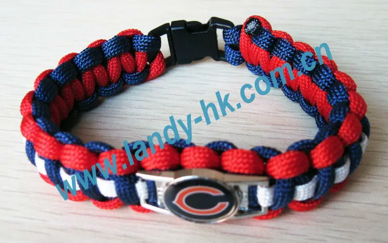 handicraft souvenir 550lb Paracord Bracelet Survival Wristband with M