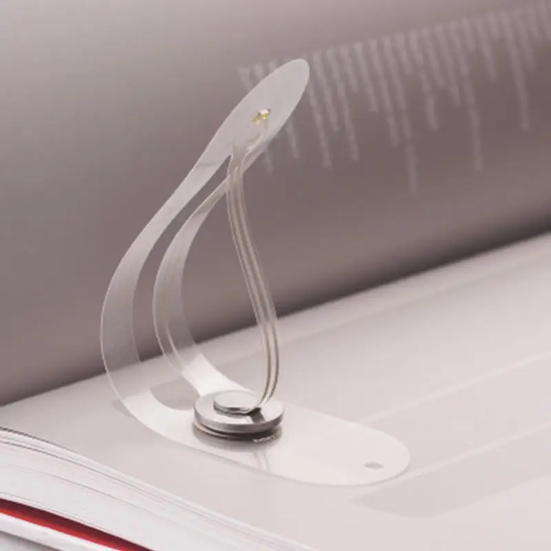 

Mini Book Light Reading Light USB Rechargeable Reading Lamp Eye Care Double As Bookmark for Book