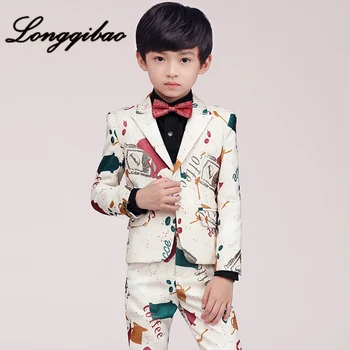 

High quality children's suit boys and girls suit new spring and autumn children's piano performance dress catwalk suit jacket
