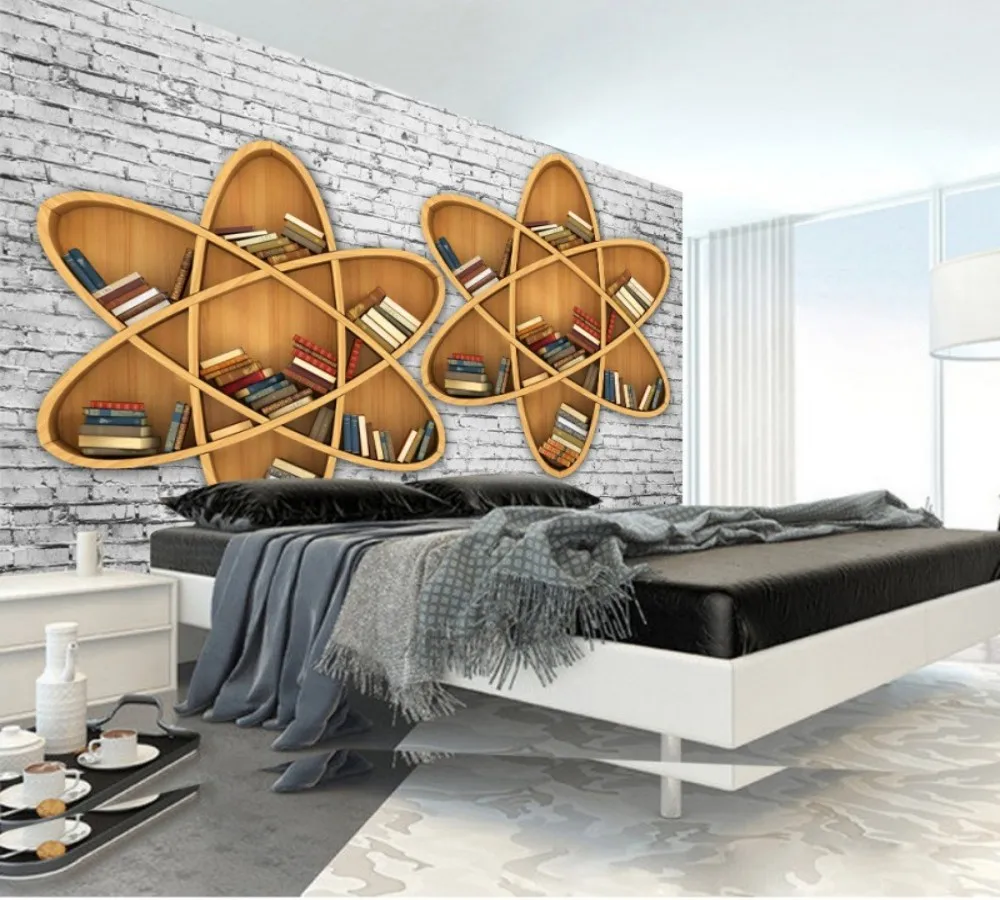 conew_bookcase wallpaper (2)