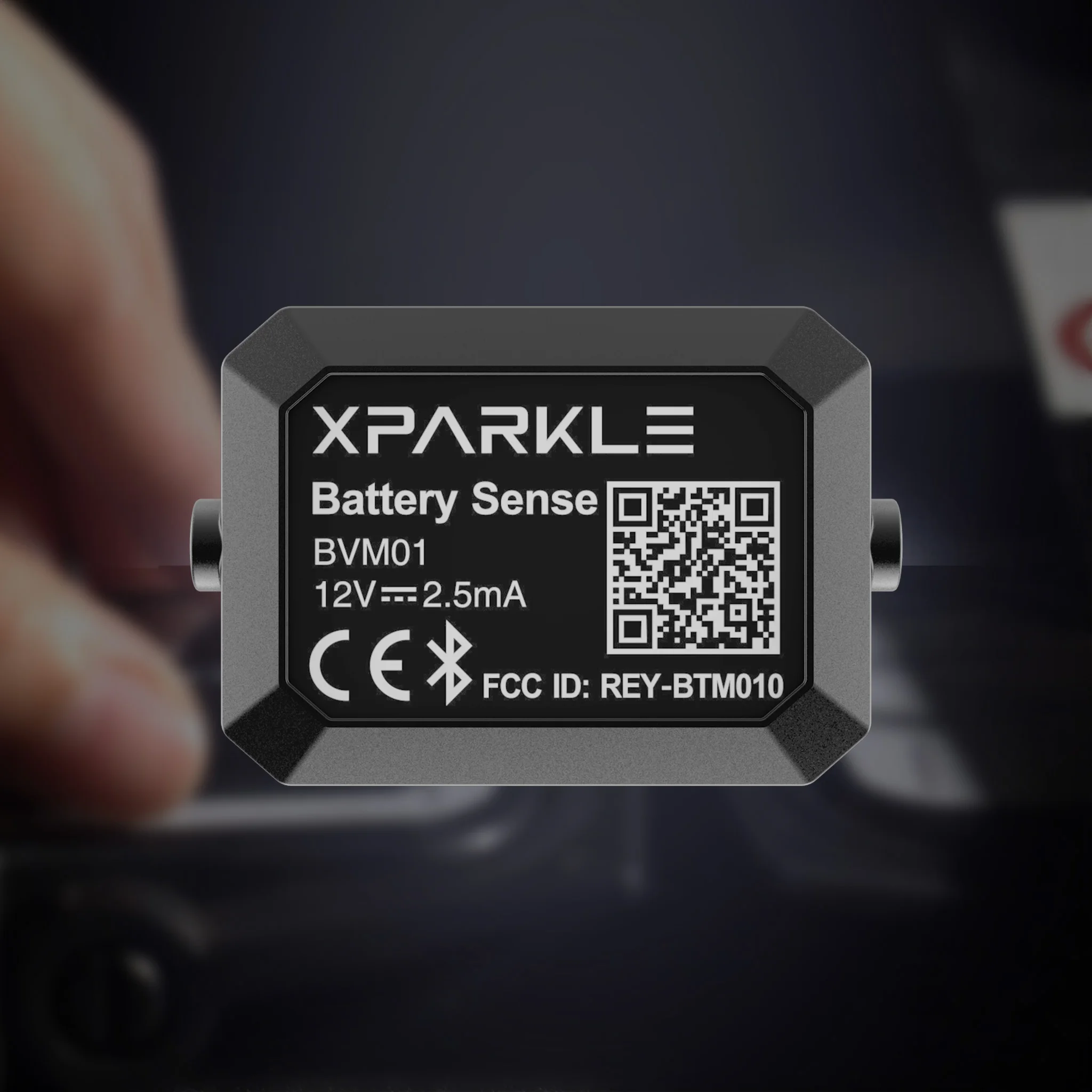 

XPARKLE Battery Sense BVM01 Car Battery Health Monitor With Bluetooth and Phone APP Display For Car Parts