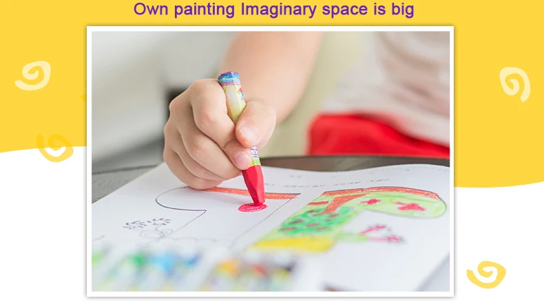 Детские DIY карандаши граффити живопись книга ручной работы Школа искусства класс живопись Рисование ремесло набор детей Ранние развивающие игрушки