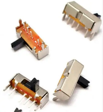 

10PCS SK-13D07VG4 3 Position 1P3T PCB Panel Angle Horizontal Slide Power Toggle Switch