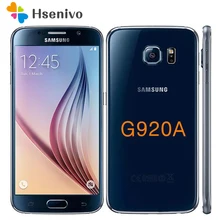 Samsung-teléfono inteligente Galaxy S6 G920V G920P G920A G920F 4G LTE, teléfono móvil libre con cámara de 16.0mp, 32GB ROM, Octa Core, Samsung, pantalla de 5,1 pulgadas