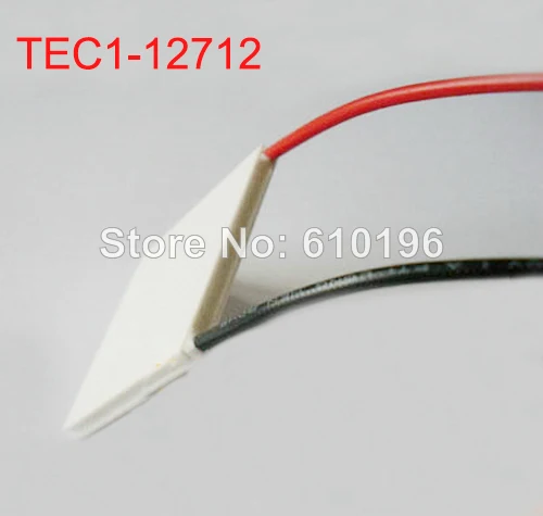 Высокомощный TEC1-12712 Термоэлектрический охладитель охлаждающая пластина Пельтье
