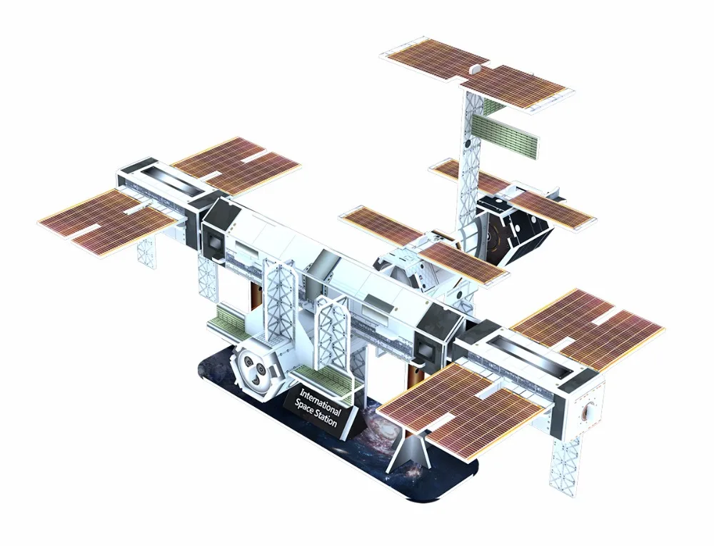 Классические модели Аэрокосмическая космическая Солнечная система телескоп карта головоломка кирпичные игрушки наборы головоломки