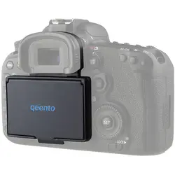 Qeento 7dii-q ЖК-дисплей Экран протектор всплывающее солнце Тенты ЖК-дисплей капюшон щит крышка для Canon 7d2 7dii 7D Mark II камеры