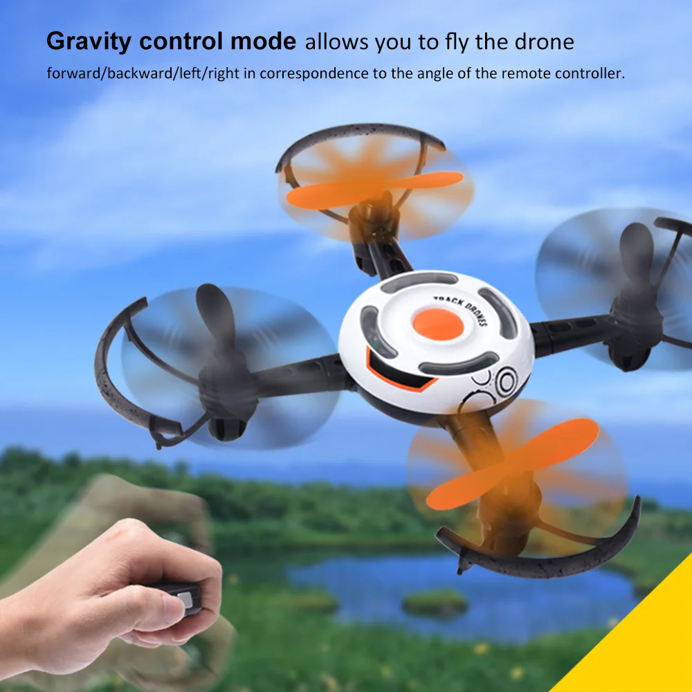 

Dron QS007 2.4G Gravity Sense Control Altitude Hold RC Drone Flying Quadcopter Outdoors Drones