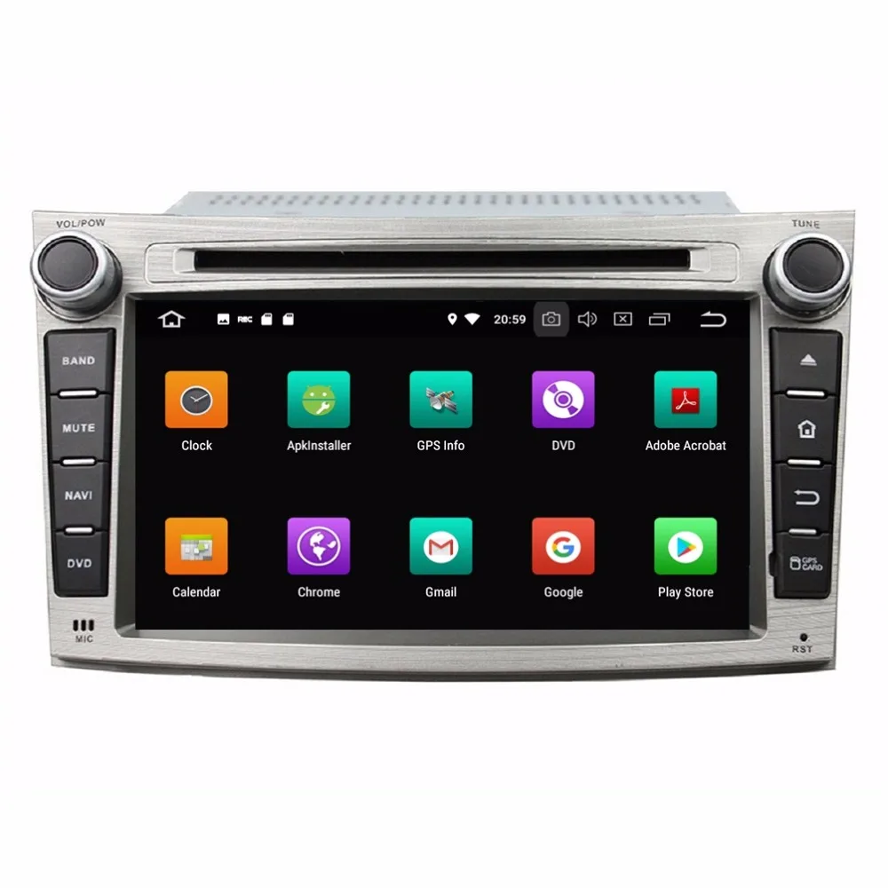 Cheap Octa Core 8 core Android 9.0 Car Radio DVD player GPS for for Subaru Legacy outback 2009-2012 NAVIGATION gps 4G RAM 64G auto 5