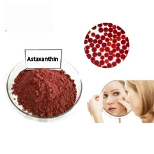5% чистый натуральный порошок астаксантина, экстракт Haematococcus pluvialis антиоксидант против старения