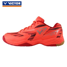 Оригинальные ботинки Victor для бадминтона для мужчин и женщин, дышащие, эластичные, Нескользящие, супер светильник, спортивные кроссовки A371